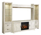 Bellaby 4-Piece Entertainment Center with Electric Fireplace - Premier Furniture & Mattress
