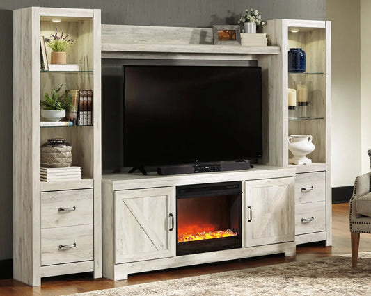 Bellaby 4-Piece Entertainment Center with Fireplace Premier Furniture & Mattress