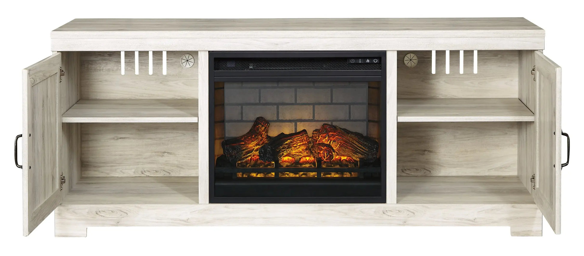 Bellaby 63" TV Stand with Electric Fireplace - Premier Furniture & Mattress