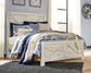Bellaby Crossbuck Panel Bed With Mirrored Dresser - Premier Furniture & Mattress
