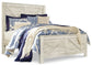 Bellaby Crossbuck Panel Bed With Mirrored Dresser - Premier Furniture & Mattress