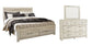 Bellaby Platform Bed With 2 Storage Drawers With Mirrored Dresser Premier Furniture & Mattress