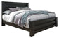 Brinxton King Panel Bed with Mirrored Dresser - Premier Furniture & Mattress