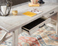 Carynhurst Home Office Large Leg Desk Premier Furniture & Mattress