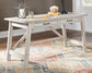 Carynhurst Home Office Large Leg Desk Premier Furniture & Mattress