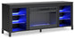Cayberry TV Stand with Fireplace Premier Furniture & Mattress