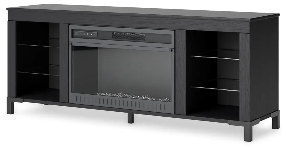 Cayberry TV Stand with Fireplace Premier Furniture & Mattress