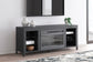 Cayberry TV Stand with Fireplace Premier Furniture & Mattress