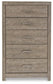Culverbach King Panel Bed with Mirrored Dresser and 2 Nightstands Premier Furniture & Mattress
