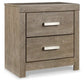 Culverbach King Panel Bed with Mirrored Dresser and 2 Nightstands Premier Furniture & Mattress