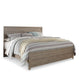 Culverbach King Panel Bed with Mirrored Dresser and Chest Premier Furniture & Mattress