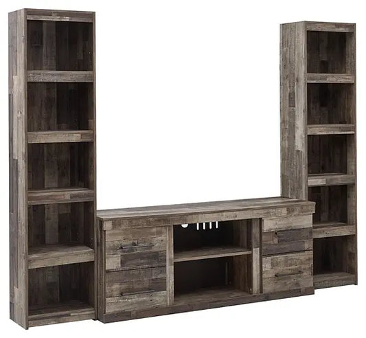 Derekson 3-Piece Entertainment Center Premier Furniture & Mattress