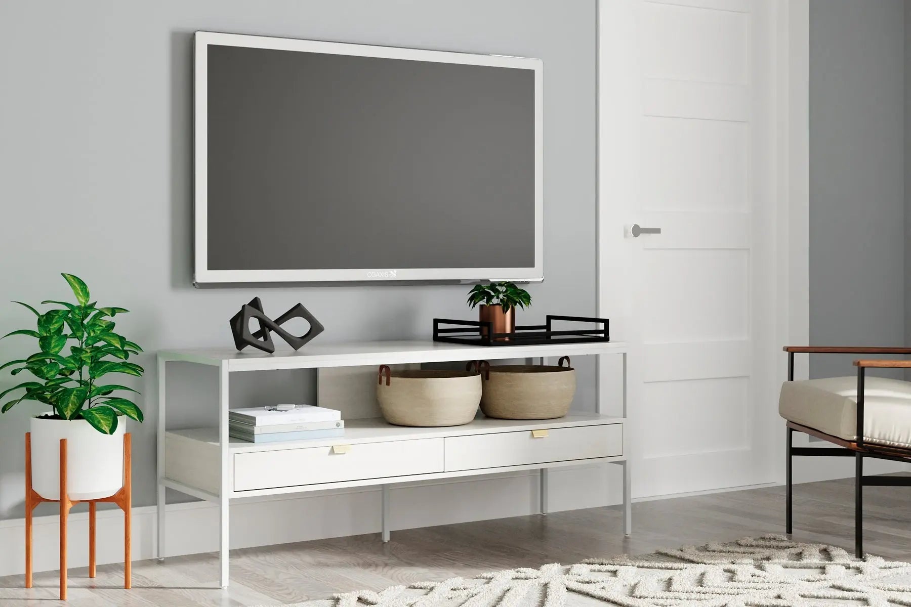 Deznee Large TV Stand - Premier Furniture & Mattress
