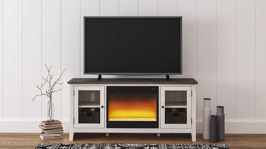 Dorrinson 60" TV Stand with Electric Fireplace Premier Furniture & Mattress