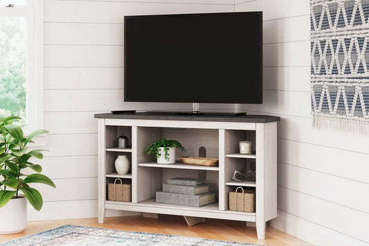 Dorrinson Corner TV Stand/Fireplace OPT Premier Furniture & Mattress