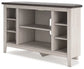 Dorrinson Corner TV Stand/Fireplace OPT - Premier Furniture & Mattress