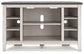 Dorrinson Corner TV Stand/Fireplace OPT - Premier Furniture & Mattress