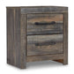 Drystan Queen/Full Bookcase Headboard with Mirrored Dresser and 2 Nightstands Premier Furniture & Mattress