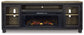 Foyland 83" TV Stand with Electric Fireplace Premier Furniture & Mattress