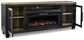 Foyland 83" TV Stand with Electric Fireplace Premier Furniture & Mattress