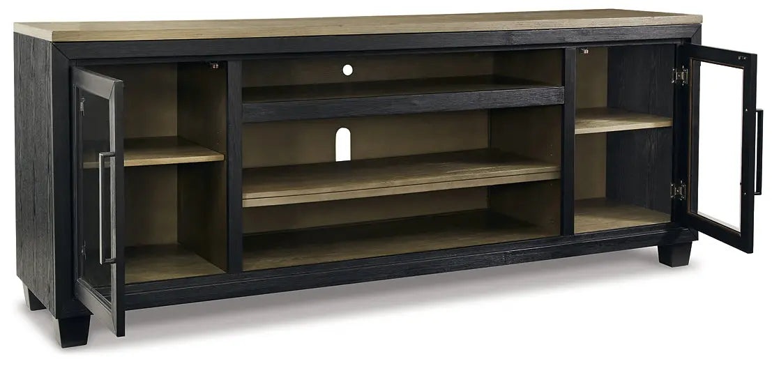 Foyland XL TV Stand w/Fireplace Option - Premier Furniture & Mattress