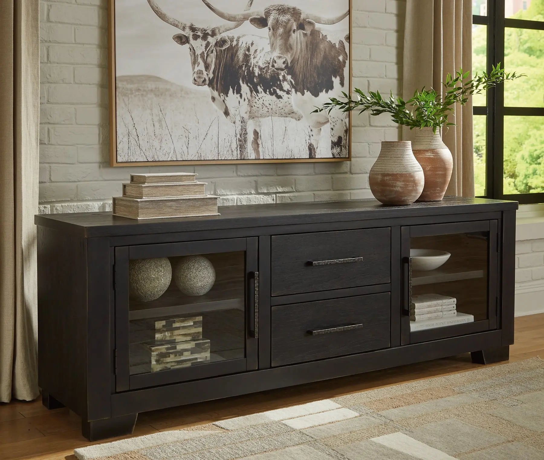 Galliden Extra Large TV Stand Premier Furniture & Mattress