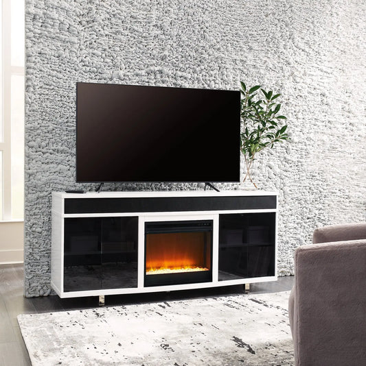 Gardoni 72" TV Stand with Electric Fireplace Premier Furniture & Mattress