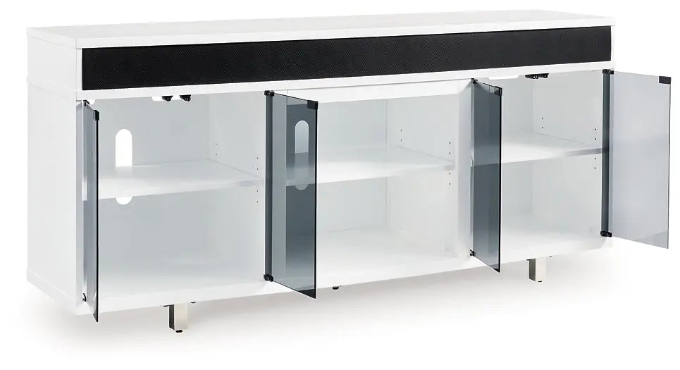 Gardoni XL TV Stand w/Fireplace Option Premier Furniture & Mattress