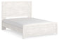 Gerridan Queen Panel Bed with Mirrored Dresser and 2 Nightstands Premier Furniture & Mattress