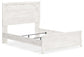 Gerridan Queen Panel Bed with Mirrored Dresser and Nightstand - Premier Furniture & Mattress