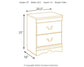 Huey Vineyard Full Sleigh Bed with Mirrored Dresser and Nightstand Premier Furniture & Mattress