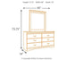 Huey Vineyard Queen Sleigh Headboard with Mirrored Dresser, Chest and 2 Nightstands Premier Furniture & Mattress