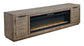 Krystanza TV Stand with Electric Fireplace Premier Furniture & Mattress