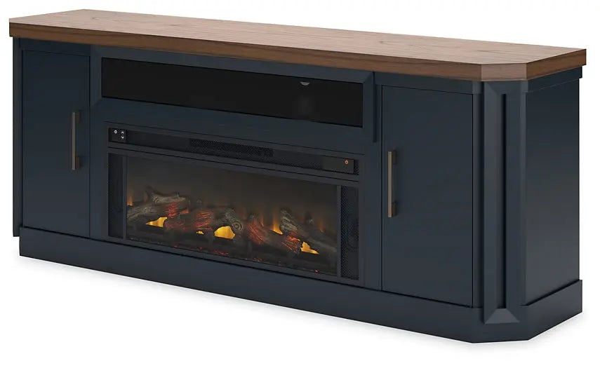 Landocken 83" TV Stand with Electric Fireplace Premier Furniture & Mattress