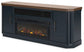 Landocken 83" TV Stand with Electric Fireplace Premier Furniture & Mattress