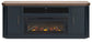 Landocken 83" TV Stand with Electric Fireplace Premier Furniture & Mattress