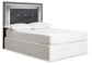 Lodanna Queen/Full Upholstered Panel Headboard with Mirrored Dresser - Premier Furniture & Mattress