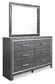 Lodanna Queen Panel Bed with Mirrored Dresser and Nightstand - Premier Furniture & Mattress