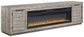 Naydell 92" TV Stand with Electric Fireplace Premier Furniture & Mattress