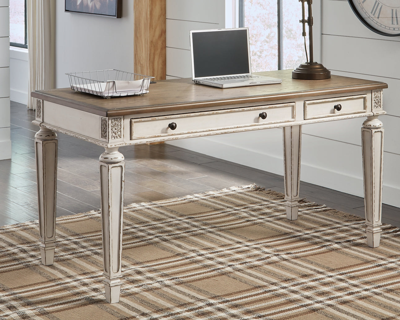 Realyn Home Office Desk Premier Furniture & Mattress