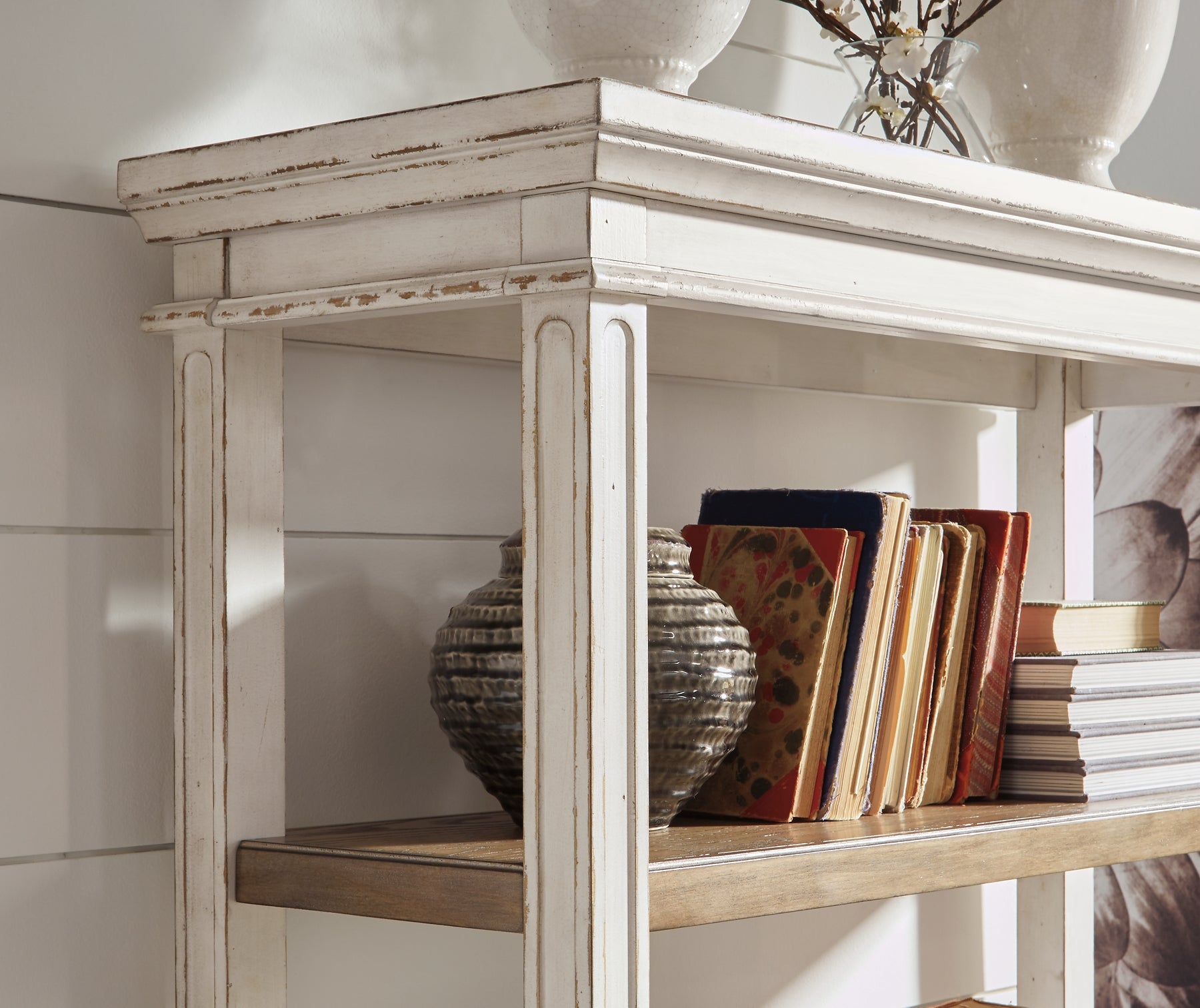 Realyn Home Office Desk and Storage - Premier Furniture & Mattress