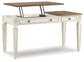 Realyn Home Office Lift Top Desk Premier Furniture & Mattress