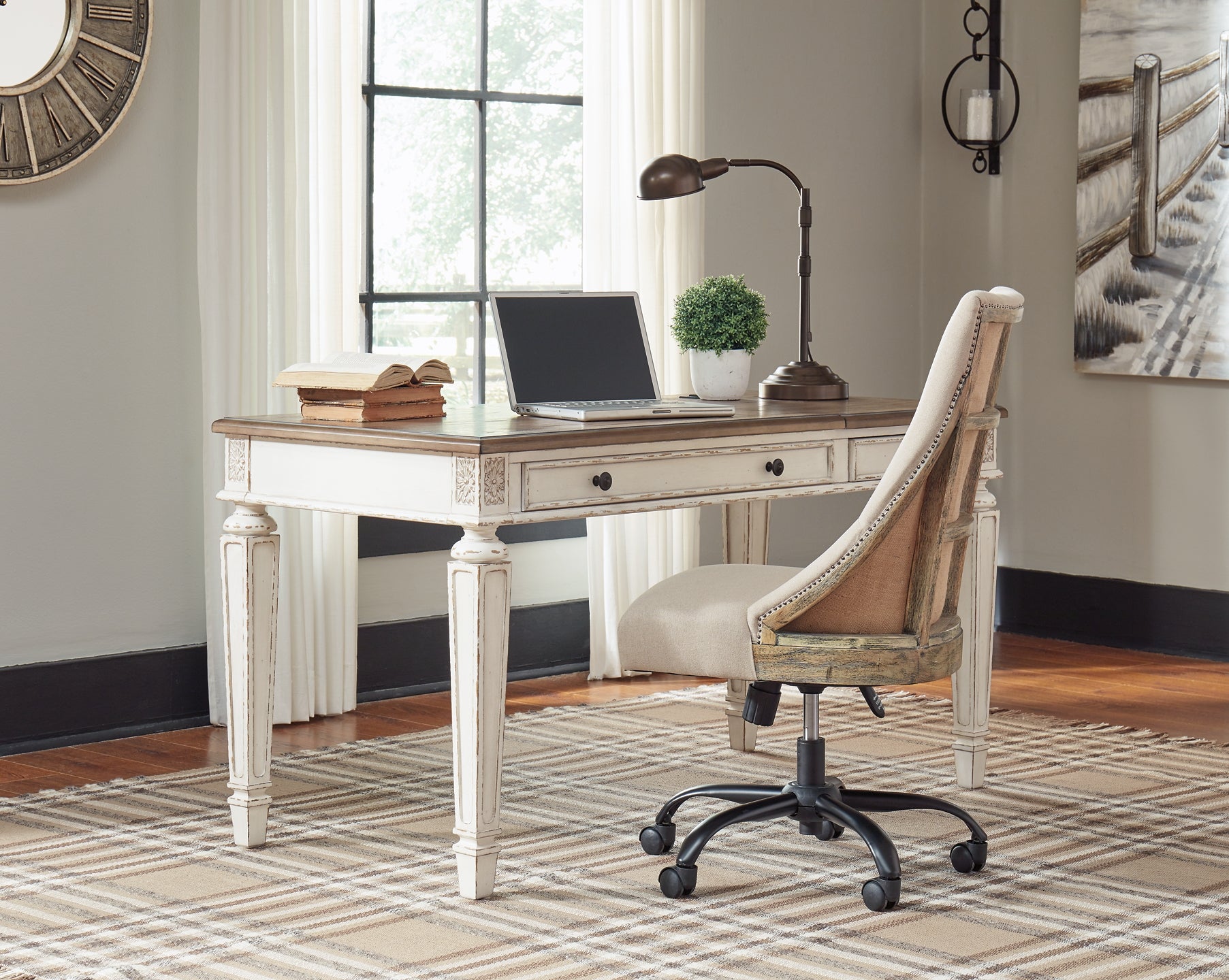 Realyn Home Office Lift Top Desk Premier Furniture & Mattress