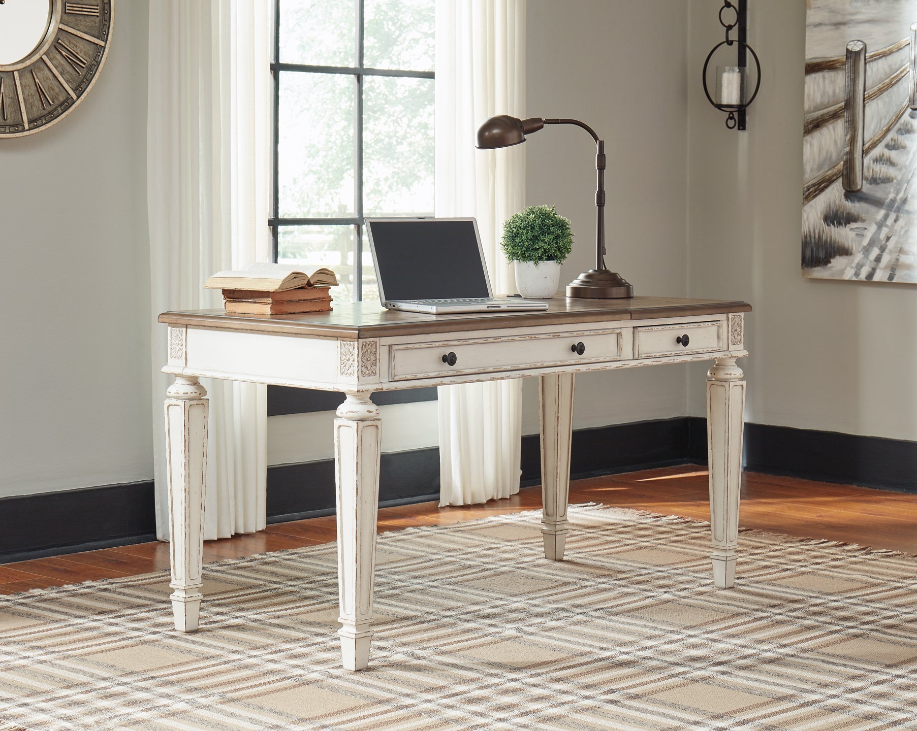 Realyn Home Office Lift Top Desk Premier Furniture & Mattress