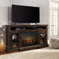 Roddinton 72" TV Stand with Electric Fireplace Premier Furniture & Mattress
