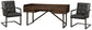 Starmore Home Office Desk with Chair Premier Furniture & Mattress
