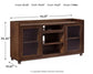 Starmore XL TV Stand w/Fireplace Option - Premier Furniture & Mattress