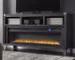 Todoe 65" TV Stand with Electric Fireplace Premier Furniture & Mattress