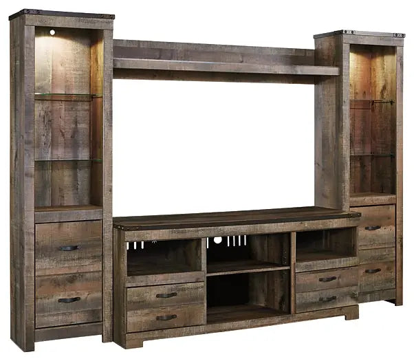 Trinell 4-Piece Entertainment Center - Premier Furniture & Mattress