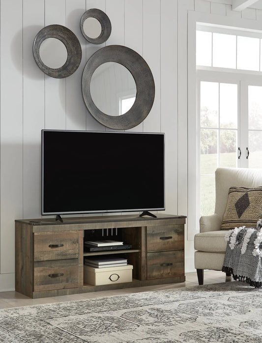 Trinell LG TV Stand w/Fireplace Option Premier Furniture & Mattress